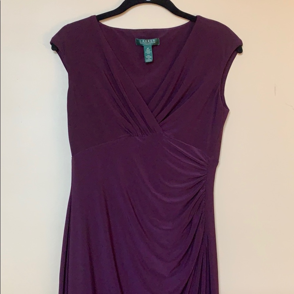 Deep Plum Ralph Lauren Dress